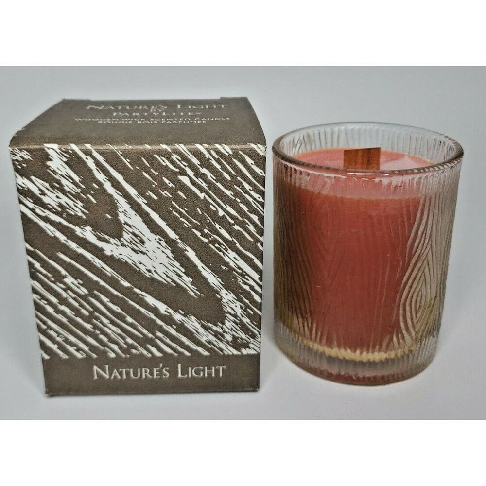 Partylite Natures Light Crackling Wick Jar New Safari Sunset P2I/G41355